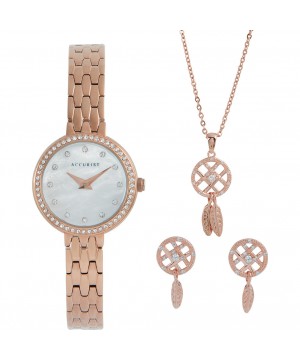 Ceas dama Accurist A-8355G.02 Ladies Watch Gift Set (A-8355G.02) oferit de magazinul Japora