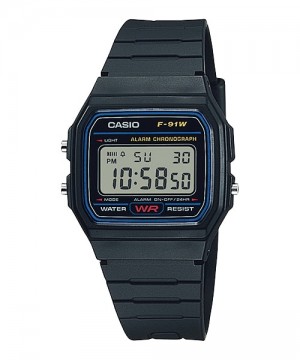 Ceas unisex Casio Standard F-91W-1DG Digital (F-91W-1DG) oferit de magazinul Japora