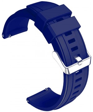 Curea mata pentru Huawei Watch GT, GT2, GT3 , 3, 3 Pro, 4, silicon, albastru, BEYOND Watch (BAS02S-22) oferit de magazinul Japora