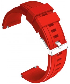 Curea mata pentru Huawei Watch GT, GT2, GT3 , 3, 3 Pro, silicon, rosu, BEYOND Watch (BAS04S-22) oferit de magazinul Japora