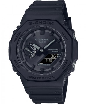 Ceas barbatesc Casio G-Shock GA-B2100-1A1ER Bluetooth Solar Carbon Core Guard (GA-B2100-1A1ER) oferit de magazinul Japora