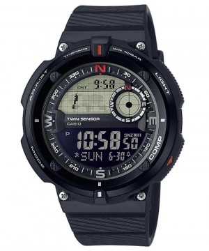 Ceas barbatesc Casio Outgear SGW-600H-1BER Sports Gear Twin Sensor (SGW-600H-1BER) oferit de magazinul Japora