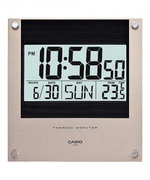 Ceas de perete Casio Wall Clocks ID-11S-1DF Digital Termometru (ID-11S-1DF) oferit de magazinul Japora