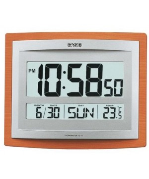 Ceas de perete si de birou Casio Wall Clocks ID-15SA-5DF Digital Termometru