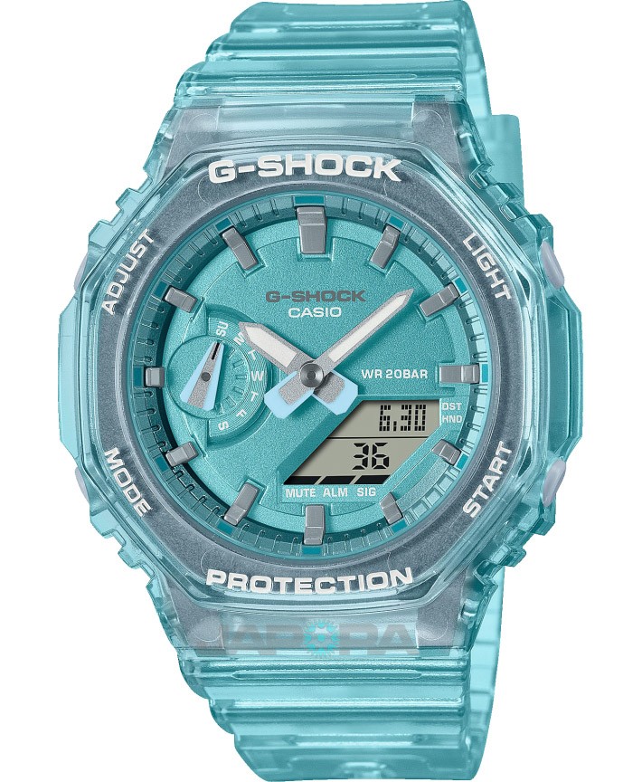 Ceas dama Casio G-Shock GMA-S2100SK-2AER Transparent