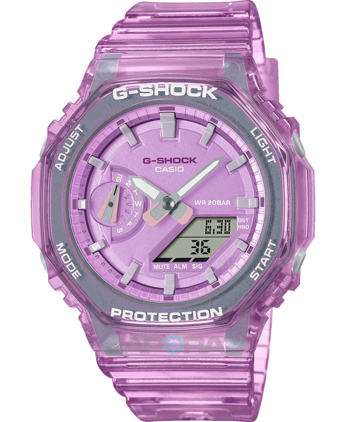 Ceas dama Casio G-Shock GMA-S2100SK-4AER Transparent