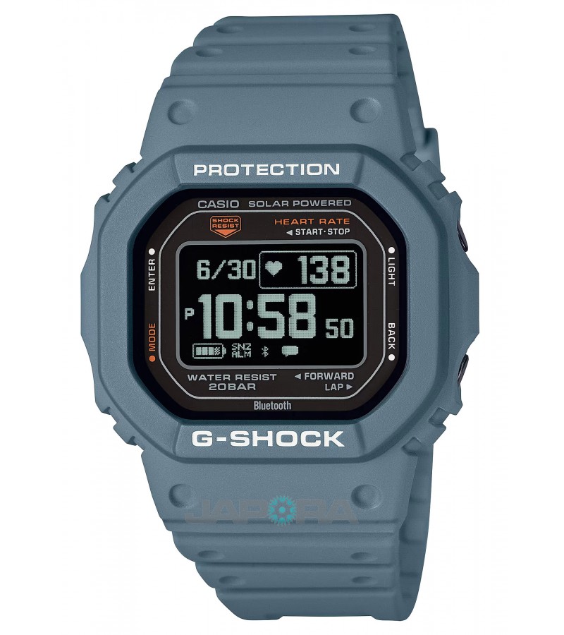 Ceas barbatesc Casio G-Shock DW-H5600-2ER G-Squad Bluetooth Solar (DW-H5600-2ER) oferit de magazinul Japora