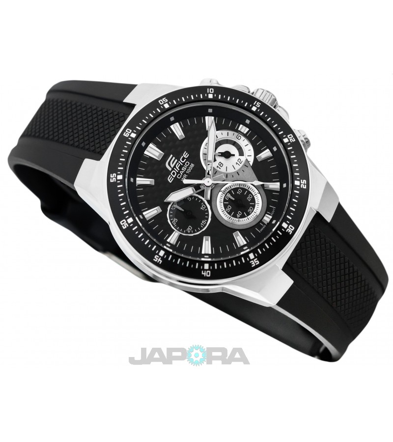 Ceas barbatesc Casio Edifice EF-552-1A Chronograph (EF-552-1AVEF) oferit de magazinul Japora