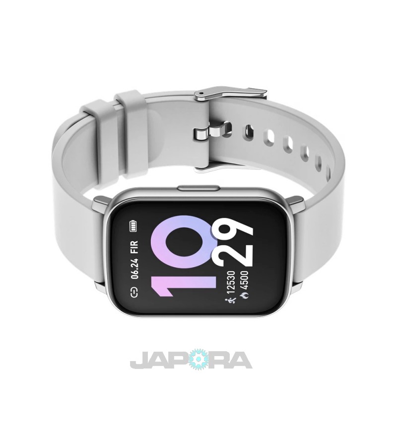 BEYOND Watch Meteor Series, 44x34mm, Silver, smartwatch (MET02S-34) oferit de magazinul Japora