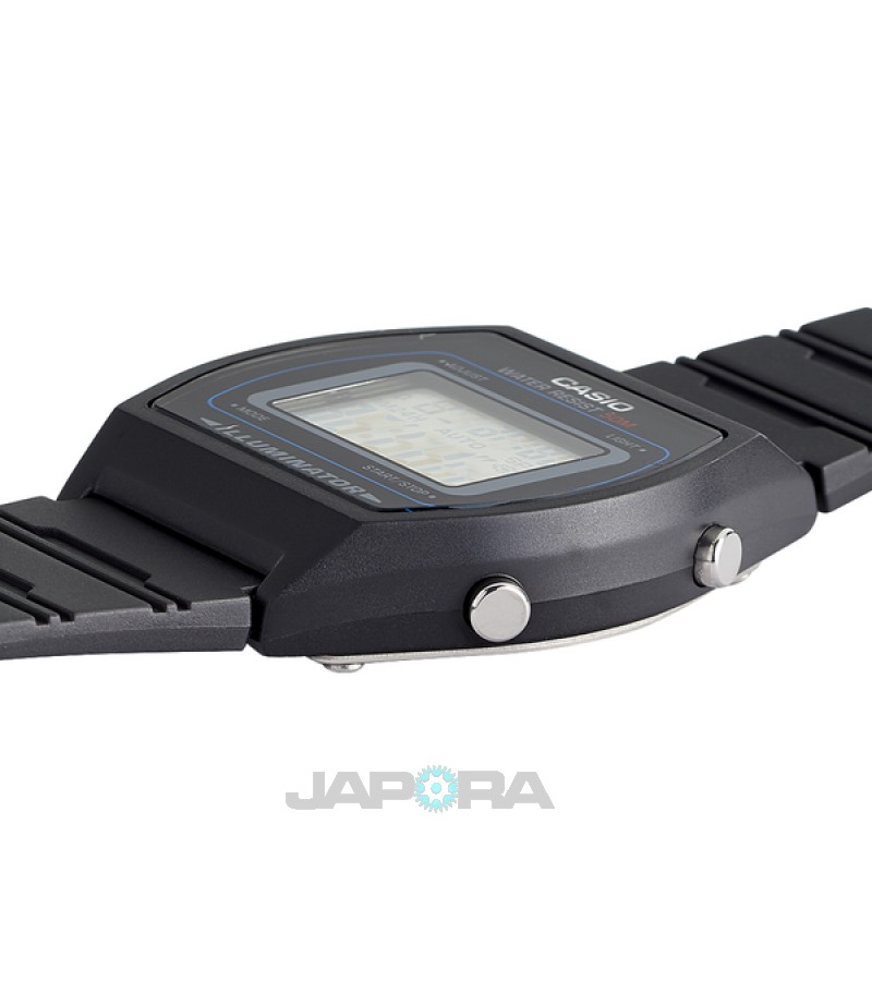 Ceas unisex Casio Standard W-202-1AVEF Digital Retro (W-202-1AVEF) oferit de magazinul Japora
